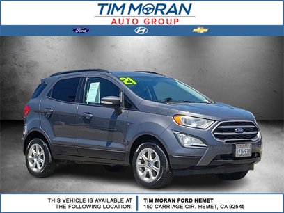 Used 2021 Ford EcoSport SE w/ SE Convenience Package