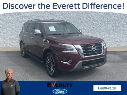 Used 2022 Nissan Armada Platinum w/ Captain's Chairs Package