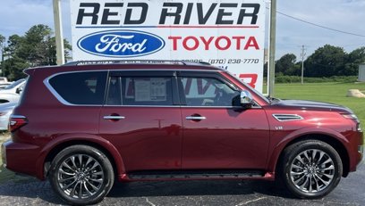 Used 2021 Nissan Armada Platinum w/ Captain's Chairs Package