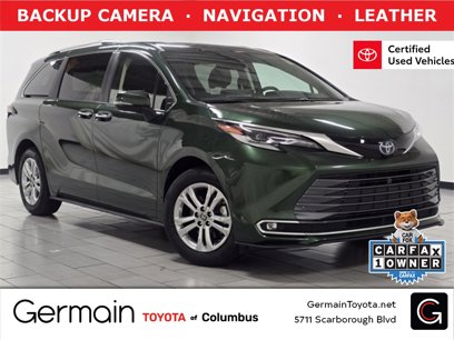 Certified 2023 Toyota Sienna Platinum