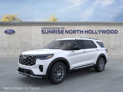 New 2025 Ford Explorer Platinum