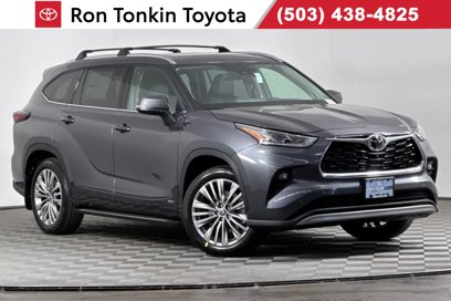 New 2025 Toyota Highlander Platinum