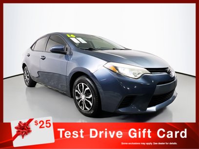 Used 2016 Toyota Corolla L
