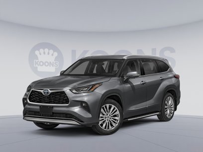 New 2025 Toyota Highlander Platinum