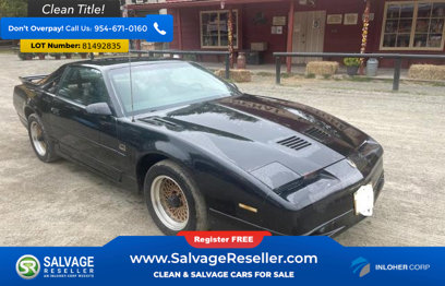 Used 1988 Pontiac Firebird Trans Am