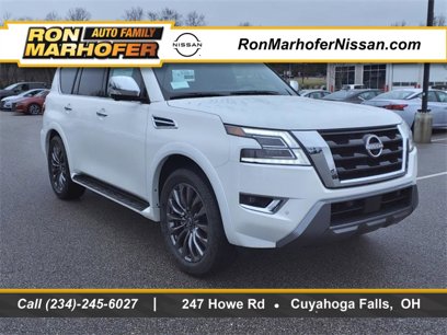 New 2024 Nissan Armada Platinum w/ Captain's Chairs Package