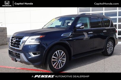 Used 2021 Nissan Armada SL w/ Captain's Chairs Package