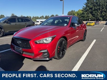 Used 2018 INFINITI Q50 Red Sport 400