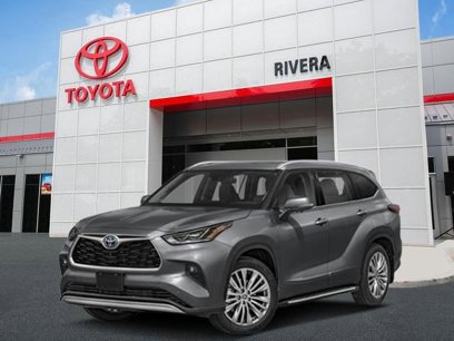 New 2025 Toyota Highlander Platinum