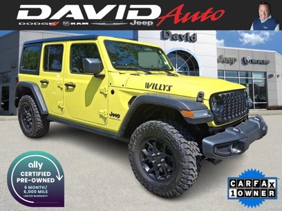 Used 2024 Jeep Wrangler Willys