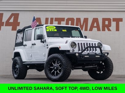 Used 2016 Jeep Wrangler Unlimited Sahara
