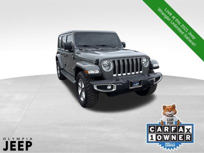 Certified 2021 Jeep Wrangler Unlimited Sahara