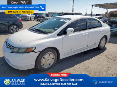 Used 2008 Honda Civic Hybrid Sedan