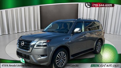 Used 2022 Nissan Armada SL w/ Captain's Chairs Package