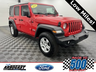 Used 2018 Jeep Wrangler Unlimited Sport S
