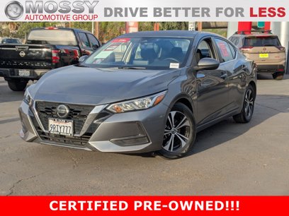 Certified 2021 Nissan Sentra SV