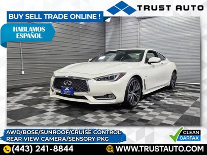 Used 2018 INFINITI Q60 3.0t Luxe
