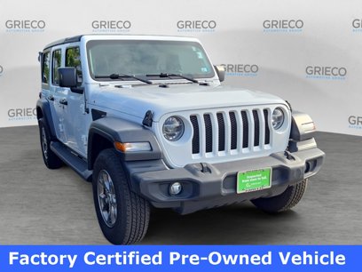 Certified 2020 Jeep Wrangler Unlimited Sport