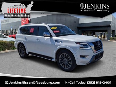 Certified 2022 Nissan Armada Platinum w/ Captain's Chairs Package
