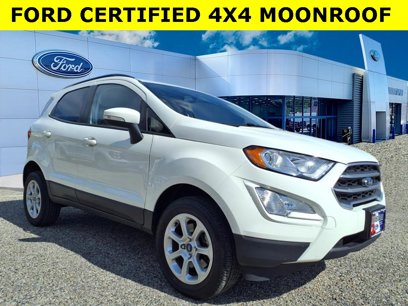 Certified 2022 Ford EcoSport SE