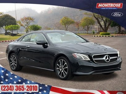 Used 2018 Mercedes-Benz E 400 4MATIC Coupe