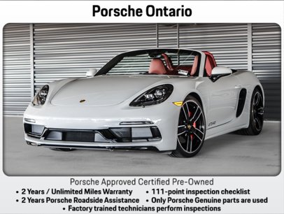 Certified 2025 Porsche 718 Boxster GTS