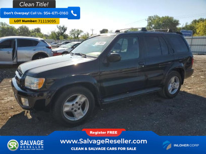 Used 2001 INFINITI QX4 4WD w/ (S02) Sport Pkg