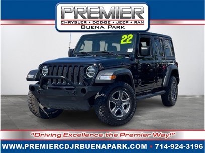 Certified 2022 Jeep Wrangler Unlimited Sport