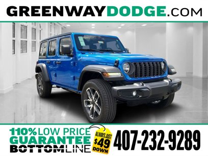 New 2025 Jeep Wrangler Sport S