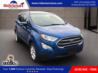 Used 2021 Ford EcoSport SE w/ SE Convenience Package