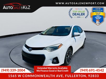 Used 2016 Toyota Corolla S Special Edition