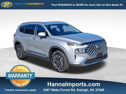 Used 2022 Hyundai Santa Fe Blue