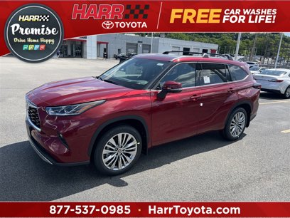 New 2025 Toyota Highlander Platinum