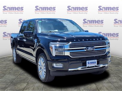 New 2025 Ford F150 Platinum w/ Equipment Group 703A Plus