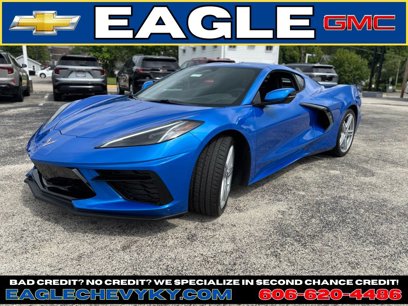 Used 2024 Chevrolet Corvette Stingray Coupe w/ Chrome Exterior Badge Package