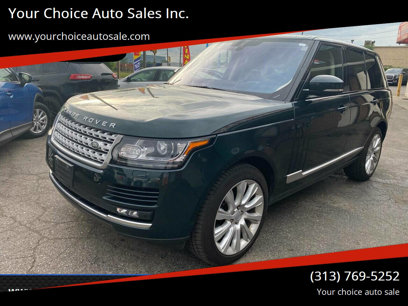 Used 2016 Land Rover Range Rover Supercharged