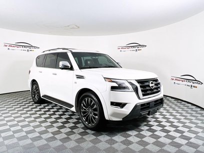 Used 2021 Nissan Armada Platinum w/ Captain's Chairs Package