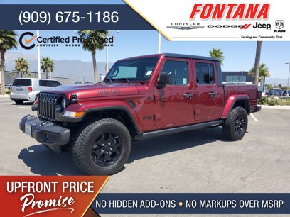 Certified 2021 Jeep Gladiator Willys