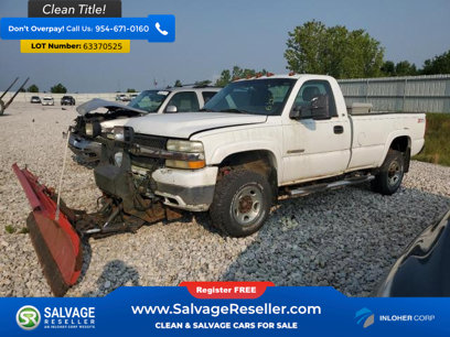 Used 2001 Chevrolet Silverado 2500 4x4 Regular Cab w/ Snow Plow Prep Pkg