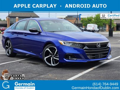 Certified 2022 Honda Accord Sport