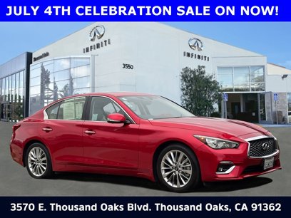 Certified 2021 INFINITI Q50 Luxe