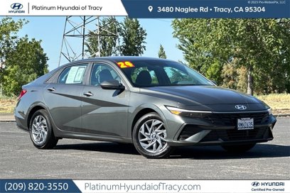 Used 2024 Hyundai Elantra Blue