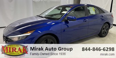 Certified 2021 Hyundai Elantra Blue