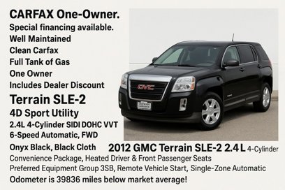 Used 2012 GMC Terrain SLE w/ Convenience Package