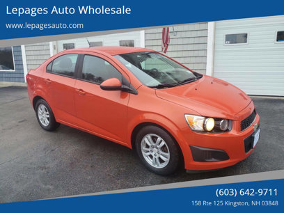 Used 2012 Chevrolet Sonic LS