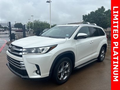 Used 2019 Toyota Highlander Limited Platinum