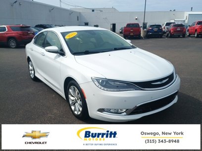 Used 2015 Chrysler 200 C w/ Navigation & Sound Group I