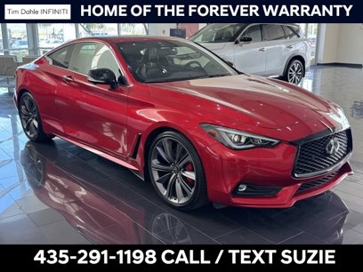 Used 2022 INFINITI Q60 Red Sport 400 w/ Cargo Package
