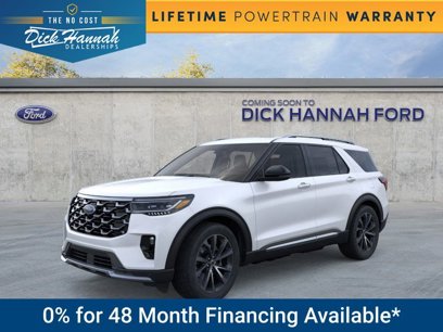 New 2025 Ford Explorer Platinum