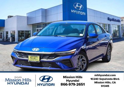 Certified 2024 Hyundai Elantra Blue